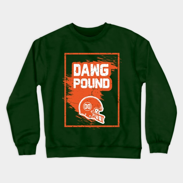 Dawg Pound Crewneck Sweatshirt by Ribsa